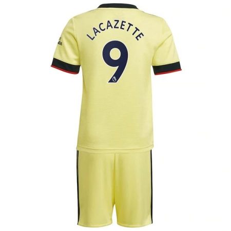 Camisola Arsenal Alexandre Lacazette 9 Criança Equipamento Alternativa 2021-22